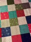 Handmade Christmas Quilt  Throw Size