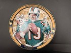 Nfl Dan Marino Ltd Gold Signature Ser     61 361 Yards    Collector Plate 1st Issue