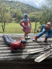 Vintage Barclay Cast Metal Skiers   Skater Lot  5  1930s-50s Winter Figures