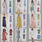 New Look Uncut  U-pick  Dresses Misses Women Plus Size Sewing Patterns