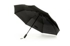 Windproof Auto Open Close Folding Umbrella - Umbrella With Stylish Handle Black