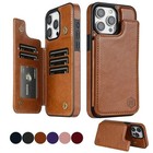Wallet Case For Iphone 16 15 14 13 12 11 Pro Max Se 2022 8 7 Card Slots Magnetic