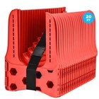 Rv Sewer Hose Support 20ft     Heavy-duty Flexible Design With Deep Cradles   