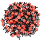 50pcs Adjustable Irrigation Drip Emitters Mini Sprinkler 1 4 Inch Gardens Lawns