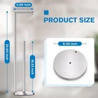 Toilet Paper Holder Stand  Toilet Paper Stand Brushed Nickel  Free Standing