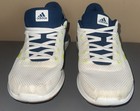 Adidas Mens   sz 8 5 cosmic 1 1 M Running Shoes  Navy lime Green white  bb4938 