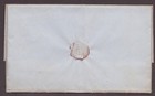 1849 Us Stampless Folded Personal Letter W red Boston Pmk To Providence  R i 