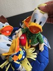 The Disney Store Bean Bag Plush Donald Duck 65th Anniversary Vintage Set New 