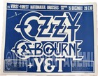 Ozzy Osbourne Promo Flyer  vorst-forest National On December 15  1983 