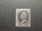 Us Stamp Scott   151  1870   12c   Henry Clay   Violet      Perf 12  Vf Nh