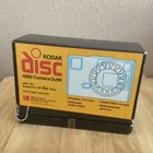 Kodak Disc 4000 Camera Outfit Black silver W  Box Manual Strap