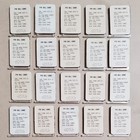 1964 Pinball Plastic Bb  complete Set 20  Cracker Jack No  Z-1399  borden  Inc  