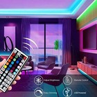 16 4ft Rgb Flexible 300led Strip Light Smd Remote Fairy Lights Room Tv Party Bar