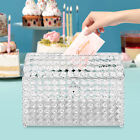 Wedding Card Box With Heart Lock  Money Card Box clear  Silver Beautiful Modern