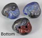Lot Of 3 Antique Japanese Cloisonne Enamel Netsuke Wrestling Animals