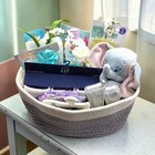 Deluxe Newborn Baby Girl Gift Basket Hamper Disney Gap Carter s Pampers Wrapped