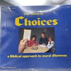 Vtg 1986 New The Game Of Choices Card Game  Applying Biblical Principles Nip     