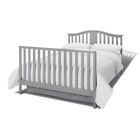 Graco Solano 4-in-1 Convertible Crib With Drawer - Pebble Gray