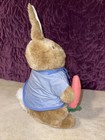 Eden Toys Peter Rabbit Beatrix Potter Plush Doll Toy W Carrot 15 Inch