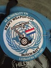 Un Dutch Blue Beret With Medal   Patches     Lebanon 1979   1983     Unifil     44 Painf