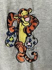Vintage Winnie The Pooh Tigger Men   s Medium Gray Shirt Embroidered