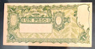 Argentina 1 Peso Nd 1935 P 251j Au unc