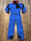 Columbia Ski Suit One Piece Snowsuit Snow Bib Retro Vtg Boys Kids Youth Large
