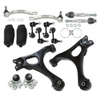 Front Lower Control Arms Ball Joint Sway Bars Tie Rods For 2006-2011 Honda Civic