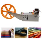 Automatic Heat Shrink Tube Cutting Machine Hot  cold Textile Ribbon Cutter 100mm