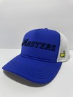 Masters Golf Trucker Hat Cap Raised Letter Blue Snapback Masters Pga Augusta New