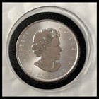 2017 Canadian 3 4 Oz  9999 Fine Silver Howl  At The Moon Uncirculated Coin