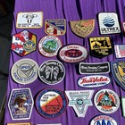 Vtg Patch Lot 65  Pieces Estate Find Chp Cta Military Security Corporate Retro