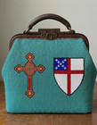 Native American Beaded Doctor Bag Antique Style Medical Bag Handmade Leather