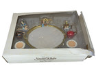 Vintage Disney Snow White   7 Seven Dwarves W  Box Miniature Tea Set Dopey