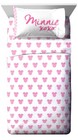 Disney Minnie Mouse Xoxo 5 Piece Twin Bed Set - Reversible Comforter   Sheet Set