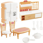 Dollhouse Furniture Kitchen Play Set Miniature Refrigerator