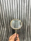 Antique Brass Magnifier  Henry Hughes   Son London 1941  Nautical 5x