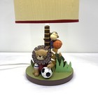Lambs   Ivy Nursery Lamp Zoo Animals Sports Soccer Basketball 2012 Round Shade