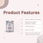 Silver   Gold Polishing Cloths For Fine Metals Jewelry Cleaner Tarnish Removal