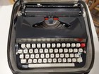 Vintage  Remington Rand Model 333 Sperry Rand Portable Typewriter  W Case    