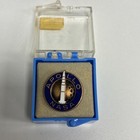 Vintage Nasa Apollo 1 Lapel Pin Space Mission Enamel 1969  Moon Box Employee