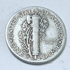1944 D 10c Mercury Silver Dime - 90  Silver  Circulated Coin Free Shipping  8345