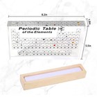 Periodic Table With 83 Kinds Of Real Elements Inside  Acrylic Periodic Table Of 