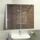 Bathroom Mirror Cabinet Double Door Wall Mounted Medicine Cabinet Storage Unit