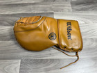 Vintage Wilson H-8381  Ice Hockey Goalie Glove Mit Trapper Wall Hanger Man Cave