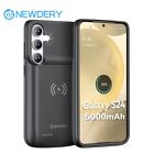 S24 Battery Charger Case For Samsung Galaxy S24 Wireless Charging Power Bank