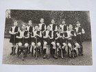Vintage 1920 s Boys Hockey Team Squad Group Pose Sport Photo Postcard