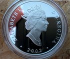 2002 Canadian Locomotive  the D10   20 Silver Coin W  Cameo Hologram Ogp Coa