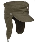 East German Od Mountain Troop Hat Cockade Vintage Military Surplus Wool Blend