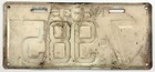 Old Vintage New Hampshire 1935 License Plate 7-985 Original Paint